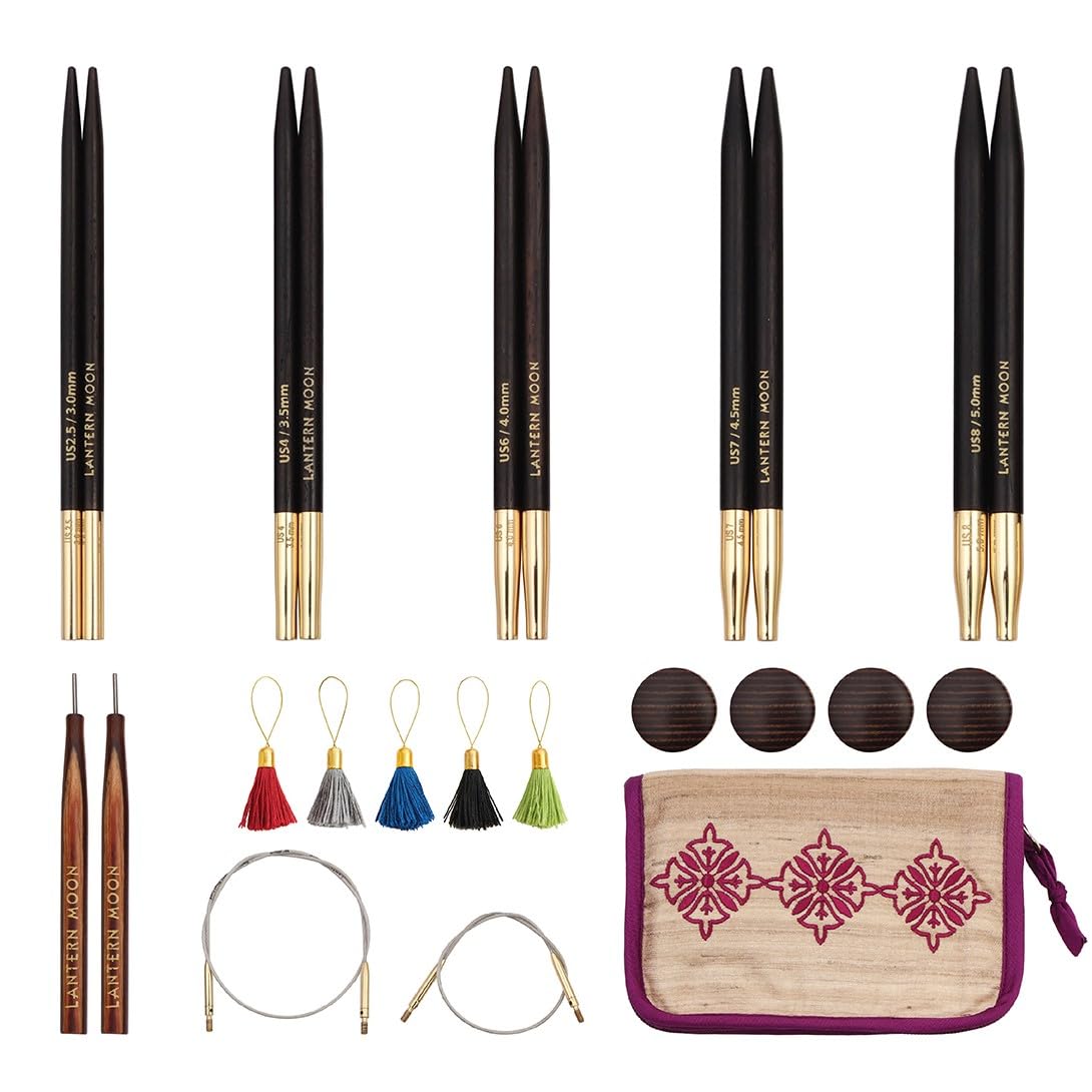 Lantern Moon - Lantern Moon Grace (10cm) Interchangeable Needle - 1 Set, Purple