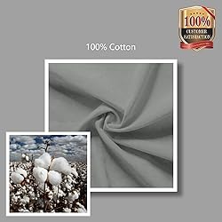 TOPDesign 24-Pack Economical 16"x15" Light Grey
