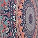 Labhanshi Hippie Tapestry, Hippy Mandala Bohemian Tapestries, Indian Dorm Decor, Psychedelic Tapestry Wall Hanging Ethnic Decorative Tapestry, 85 X 55 Inches (Multi Color)