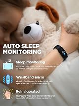 Vigor Kids Fitness Tracker Watch Heart Rate Sleep Monitor Pedometer view 5