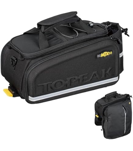 Topeak MTX Trunk Bag DXP Bicycle Trunk Bag with Rigid Molded