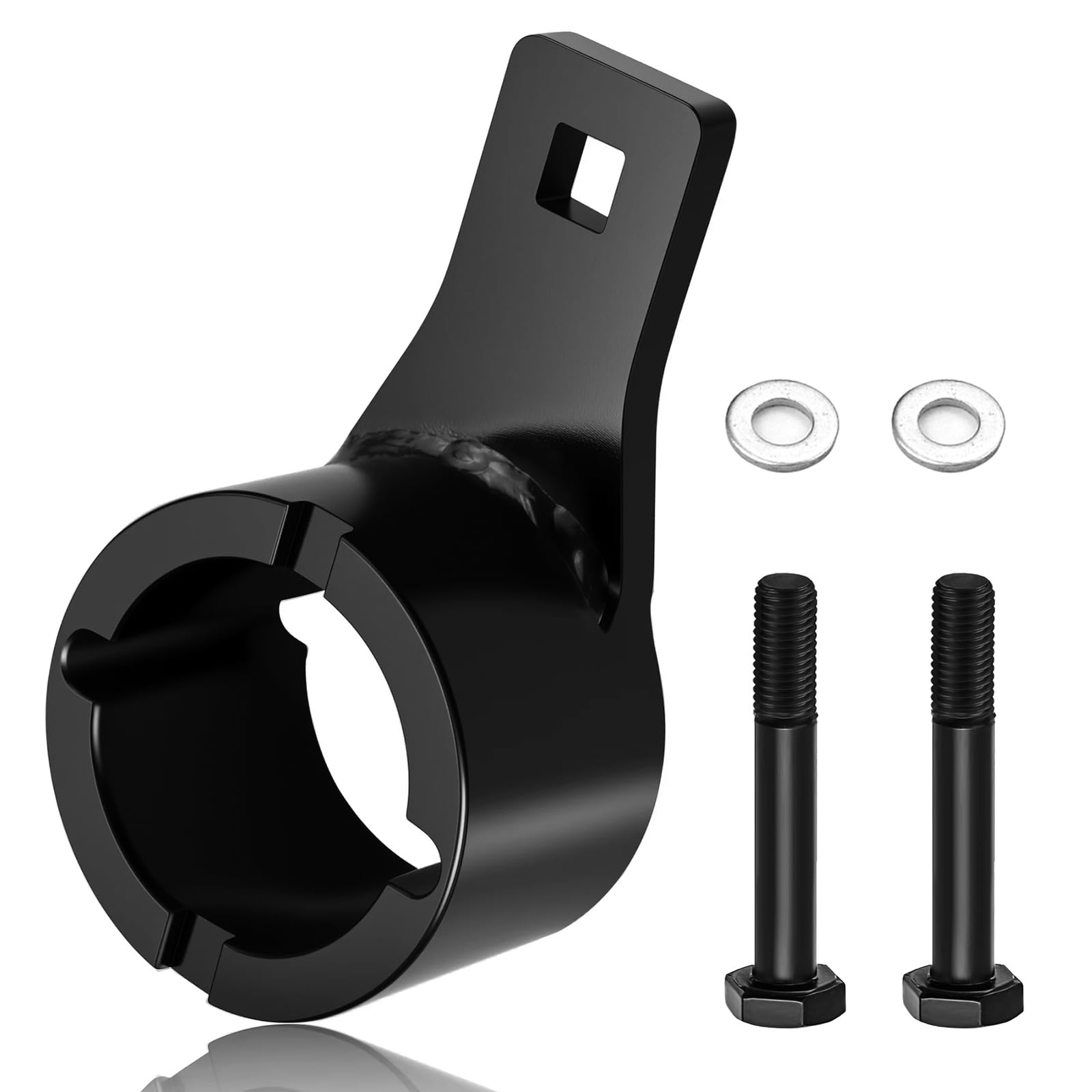 Photo 1 of PEATOVIE Harmonic Balancer Pulley Holder Tool Compatible with Toyota/Lexus Crankshaft Damper Pulley with 2PCS Crank Bolts Included