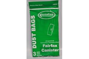 Fairfax Canister and Johnny Vac CondoLux Central Vacuum Replacement Bags 305SW