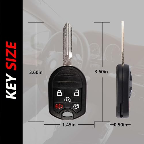 Keylessbest Key Fob Remote Replacement For Ford/Lincoln (2015-2017 Edge, Escape, Econoline) | FCC ID: CWTWB1U793 - View #6