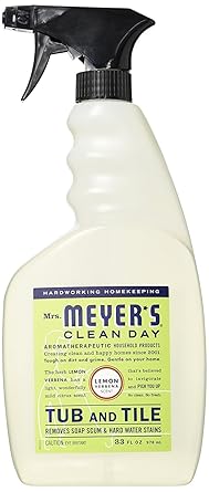 Limpiador de azulejos y bañeras de la Sra. Meyer, limón verbena 33 ml