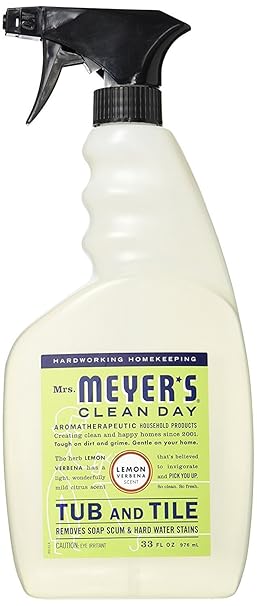 Limpiador de azulejos y bañeras de la Sra. Meyer, limón verbena 33 ml