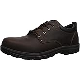 Skechers Mens No Upc Smooth Toe Oxford, Brown, 16 US