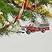 Hallmark Keepsake 2017 Fire Brigade 1979 Ford F-700 Fire Engine Dated Christmas Ornament with Light