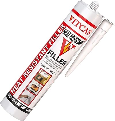 Vitcas Heat Resistant Filler Ready Mixed 310ml Heavy Duty Up to 1000°C