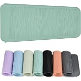 EIOKIT Silicone Heat Resistant Travel Mat Pouch for Hair Straighteners, Curling Wands, Flat Irons, and Styling Tools