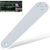 Push to Open Gate Bracket FM148 Compatible with Mig-htyMule MM371 MM372 MM571 MM572 Automatic Gate Openers- Silver