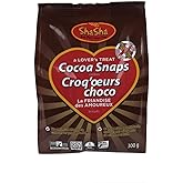 Shasha Co Cocoa Snap Cookie Bags, 300 grams
