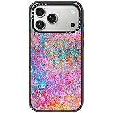 CASETiFY Impact iPhone 17 Pro Max Case [Slim/Compatible with Magsafe / 8.2 ft. 4X Military Grade Drop Protection] - My Neon Summer - Clear Black