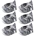 TecUnite 14 Pieces Unisex Retro Half Masquerade Masks Face Mask Venetian Mask for Fancy Dress Costume Party (silver)