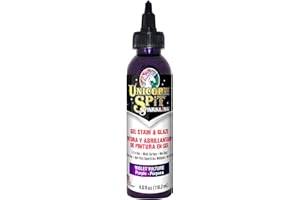 Unicorn Spit Gel Stain and Glaze 5775002 Sparkling Violet Vulture 4.0 Fl Oz