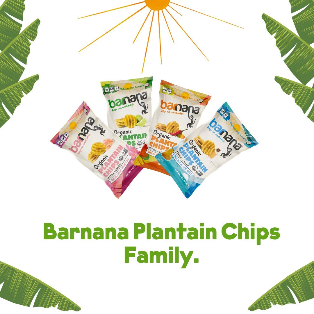 Barnana Organic Plantain Chips with Himalayan Pink Salt, 5 Oz Pricepulse
