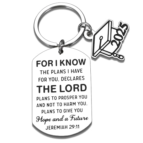 2025 Graduation Gifts Keychains for Her Him Class of 2025 Seniors ...