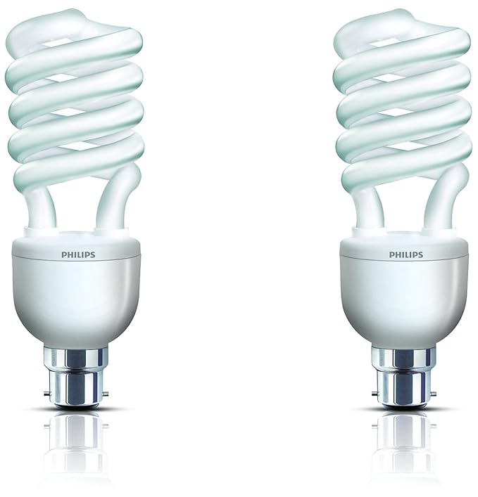 Philips Tornado B22 27-Watt CFL (Cool Day Light and Pack of 2)