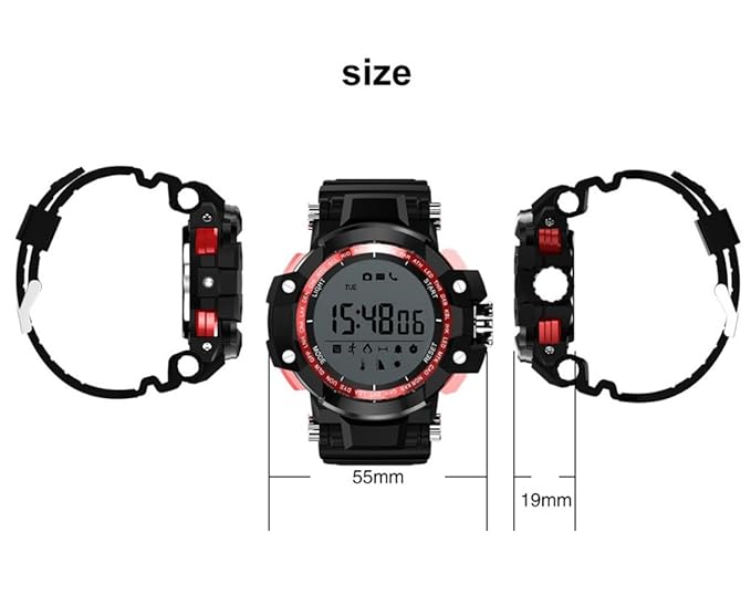PINCHU F2 Smart Watch Sports Smartwatch Podómetro Cronómetro ...