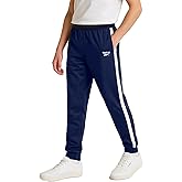 Reebok Boys Sweatpants - Active Performance Tricot Boys Joggers Athletic Pants with Elastic Waistband (Sizes Run Small)