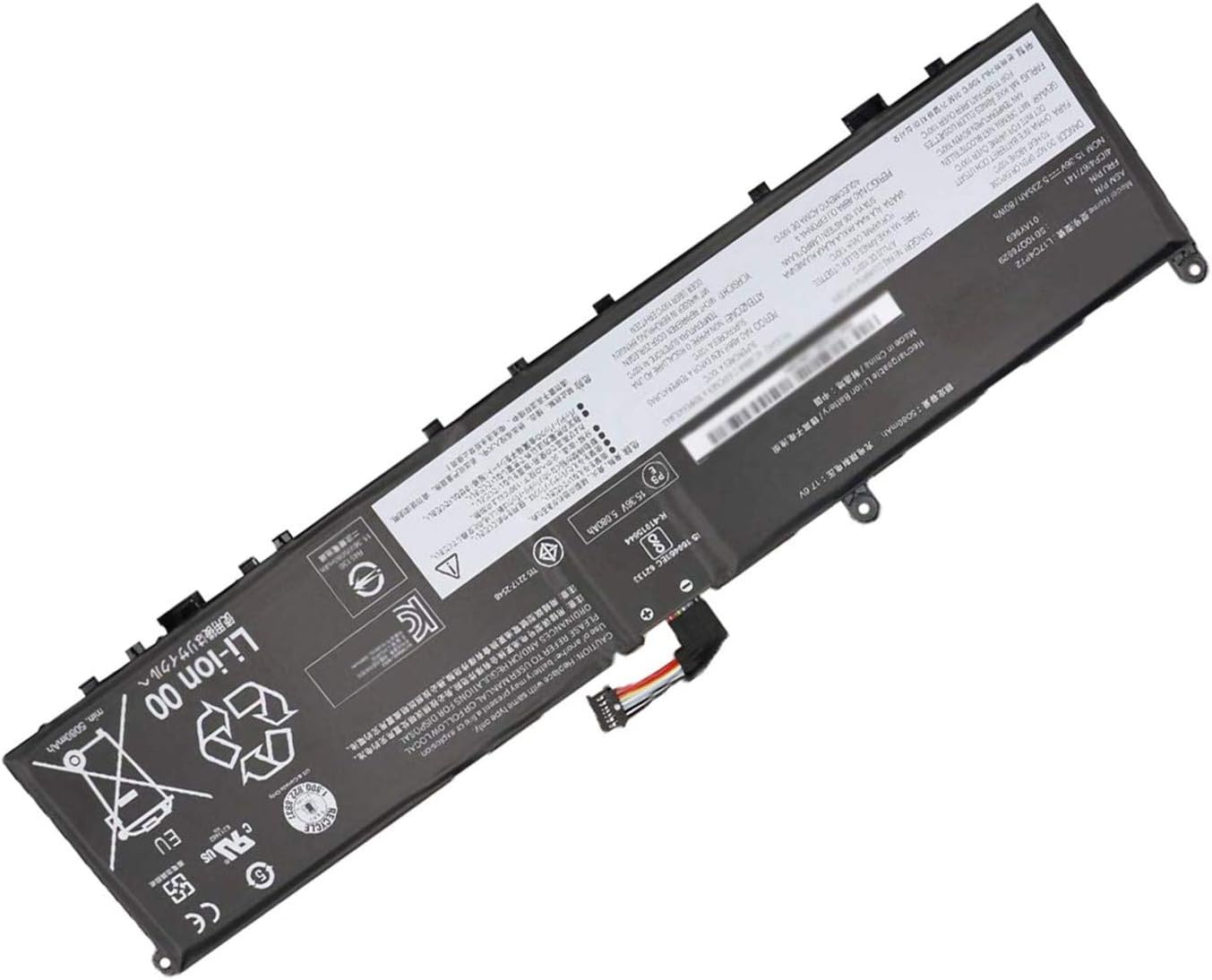 01AY969 L17C4P72 SB10Q76929 SB10Q76928 01AY968 L17M4P72 L18M4P71 SB10S57317 01YU911 Laptop Battery Replacement for Lenovo ThinkPad P1 X1 Extreme 1st Gen 2018 2nd Gen 2019 Series(15.36V 80Wh 5235mAh) - Image 4