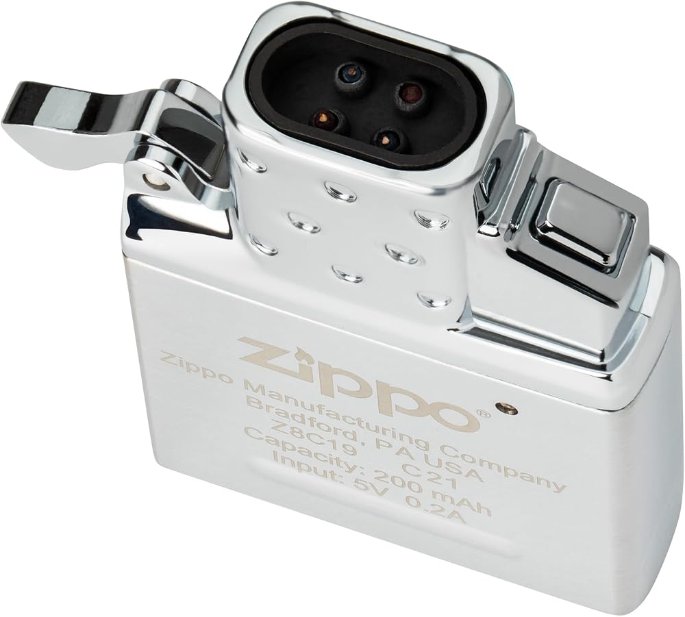 Zippo Insert with Double Arc Windproof Lighter Rechargeable USB-A CE Tested