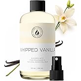Aroma Country Whipped Vanilla Luxury Diffuser Oil Refill (8.5 Fl Oz) | Fall Scent &bull; Long-Lasting Home Fragrance &bull; for Aromatherapy, Reed Diffusers, Diffuser Machines &amp; Room Sprays