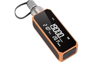 Digital Vacuum Meter Accurate Multifunctional Oil Proof Vacuum Testing Meter for HVAC Systems