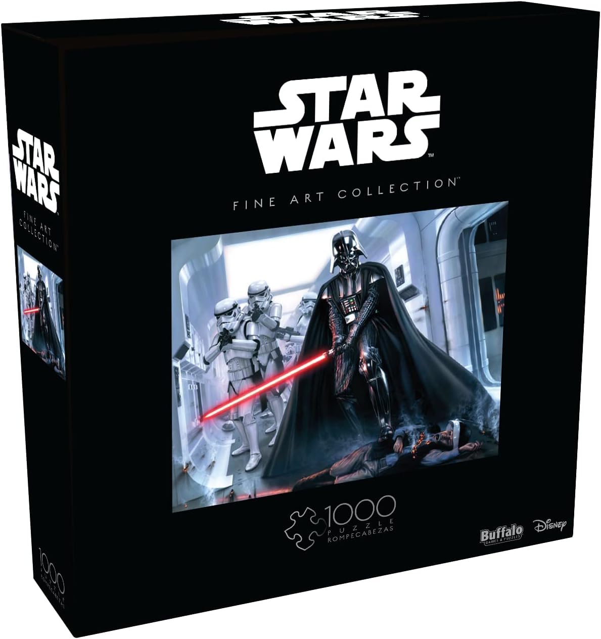 Photo 1 of Buffalo Games - Star Wars - The Arrival of Lord Vader - 1000 Piece Jigsaw Puzzle for Adults -Challenging Puzzle Perfect for Game Nights - Finished Size is 26.75 x 19.75