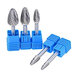 1PC 3/10" / 8mm SF-2 Tungsten Carbide Burr Rotary