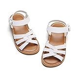 Felix & Flora Toddler Girl White Sandals Size 9