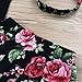 oklady Baby Girl T-Shirt Clothes Wild One Vest and Floral Short Pants Outfits with Bowknot Headband(12-18 Months)