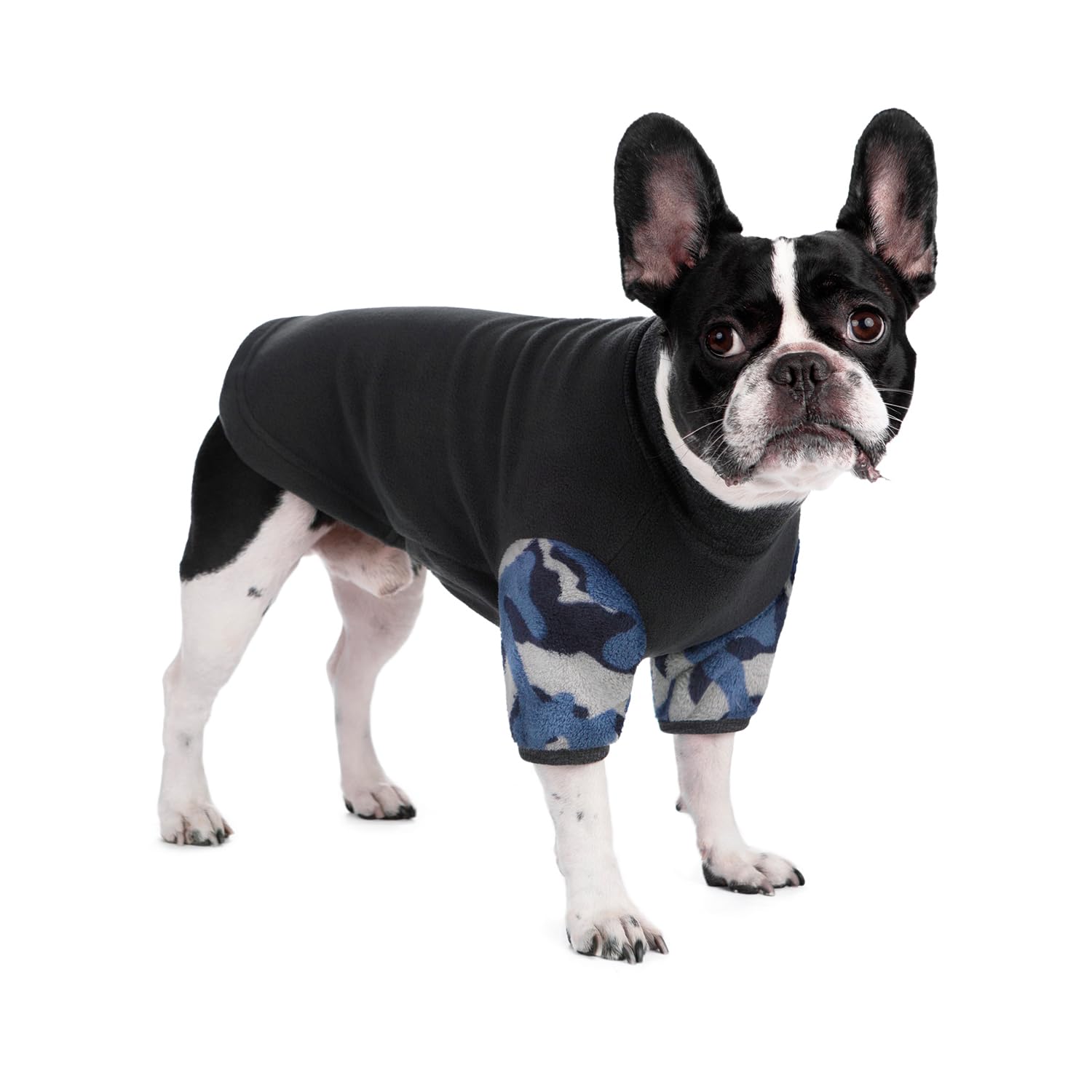 BT Bear Dog Warm Coat,Pet Polar Fleece Sweater Jumper Coat,Pet Winter Sweatshirt Pullover Dog Jacket Hoodie for Cats Puppy Small Dogs(XS,Grey)