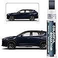 42M Deep Crystal Blue Pearl Touch Up Paint for Mazda, Car Paint Pen Scratch Repair Two-In-One Touch Up Paint, Premium Car Scratch Remover for Deep Scratches