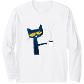 Pete with Coffee Long Sleeve T-Shirt