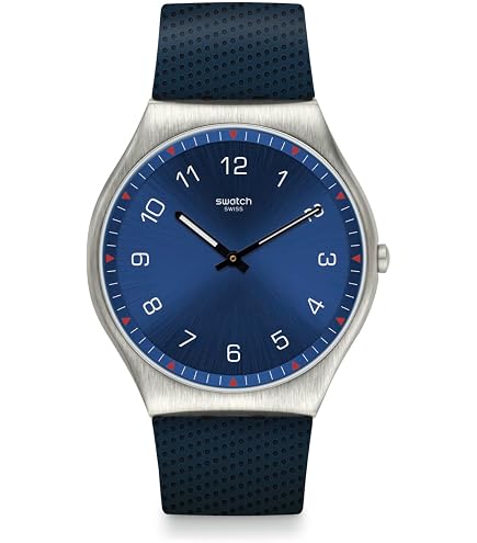 Amazon.com: Swatch Skin Irony 42 Unisex Watch Casual Plastic Grey