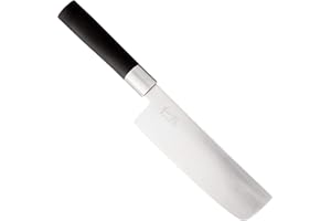 Shun 6716N Wasabi 6-1/2-Inch Nakiri Knife (Black)