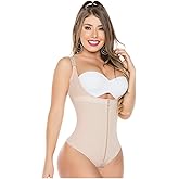 Salome 0351 Fajas Reductoras y Moldeadoras Colombianas Bodysuit Thong Shapewear for Women