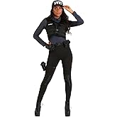 SWAT Babe Costume for Women, Sexy Cop Women's Costume, SWAT Dress-Up, Law Enforcement Halloween Costume
