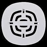 Bropury Easy-to-Install Snap-in Stainless Steel Shower Strainer Shower Drain Grid (White)