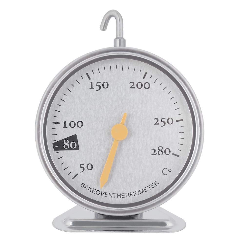Stainless Steel Oven Thermometer Large Dial Kitchen Oven Thermometer 50 to 280 for Home