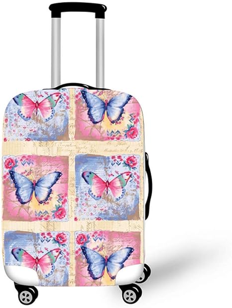 butterfly suitcase