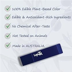 LAPIXO 100% Plant-based Color, Edible Natural