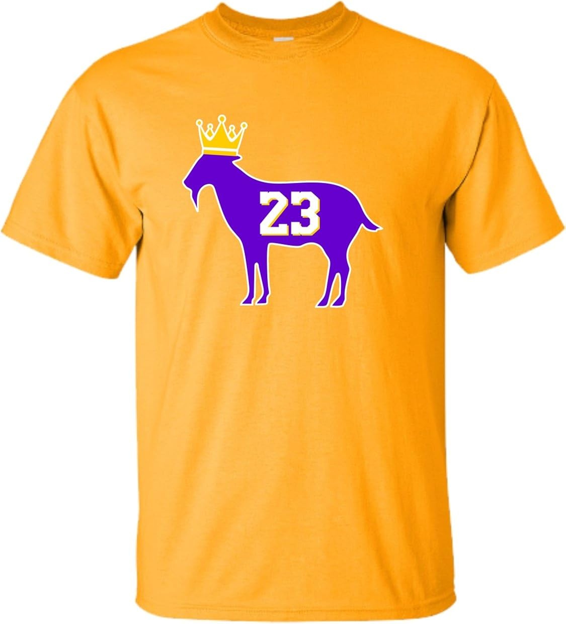 Adult Goat James G.O.A.T. King T-Shirt