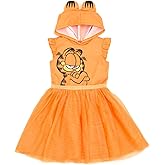 Garfield Toddler Girls Cosplay Tulle Tutu Dress to Big Kid
