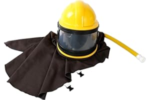 YaeTek AIR Supplied Safety Sandblast Helmet Sandblasting Hood Protector