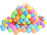 RAM Multicoloured Soft Plastic Play Pit Balls with Clear Carry Bag 100 view 3