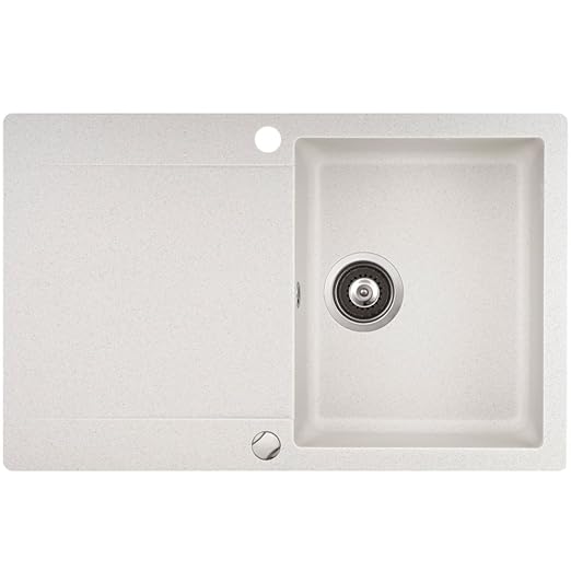 Spüle Granit Verbundspüle Küchenspüle Einbauspüle Auflage 780 x 495 mm