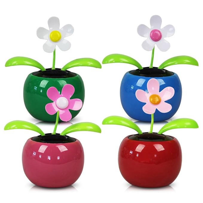 Flip Flap Solar Wackel Blume Wackelblume Solarblume versch. Motive NEU