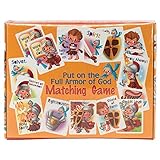 Full Armor of God 5.5 x 7 Cardboard 41 Piece Childrens Matching Game